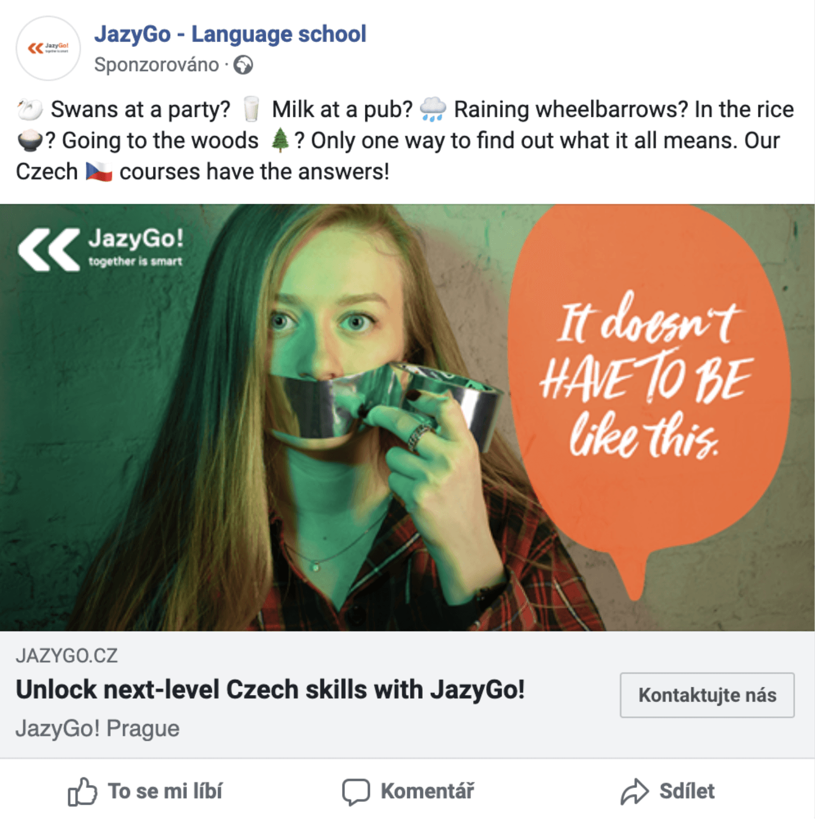 Social ads: JazyGo